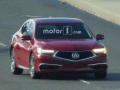 2018 Acura TLX red
