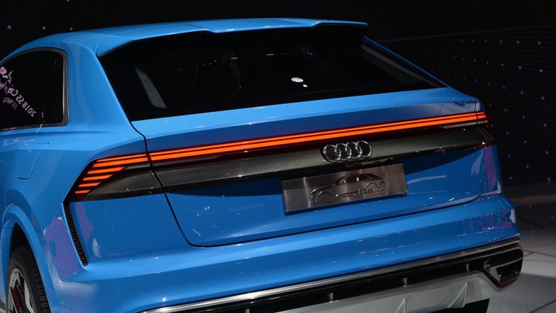 2018 Audi Q8 taillights