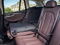 2018 BMW X3 back seats folded