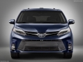2018 Toyota Sienna blue front end