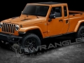 2019 Jeep Wrangler Pickup orange