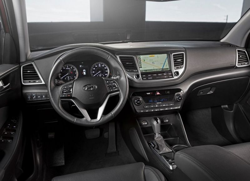 2017 Hyundai Tucson Dashboard