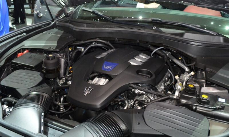 2018 Maserati Levante Engine