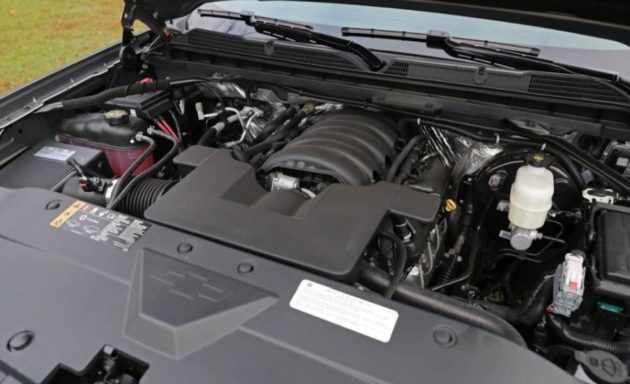 2019 Chevrolet Silverado Engine 630x384