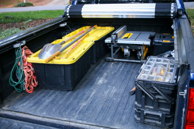 truck bed organization contractor truck bins 1024x682 1 630x420
